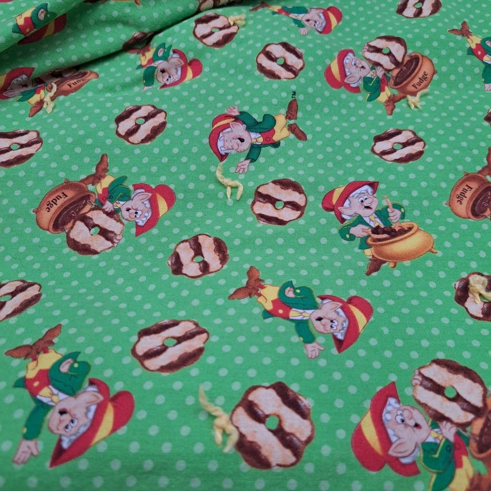 Handmade Keeber Elf(Ernie) Quilt For Baby/Crib Novelty‎ Green